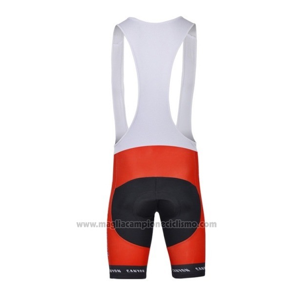2018 Abbigliamento Ciclismo Katusha Bianco Rosso Manica Corta e Salopette